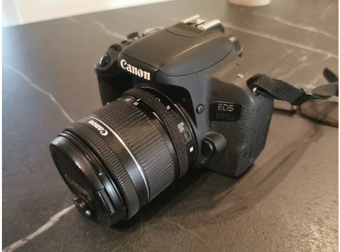 Canon EOS 800D 24.2MP with 3 lenses