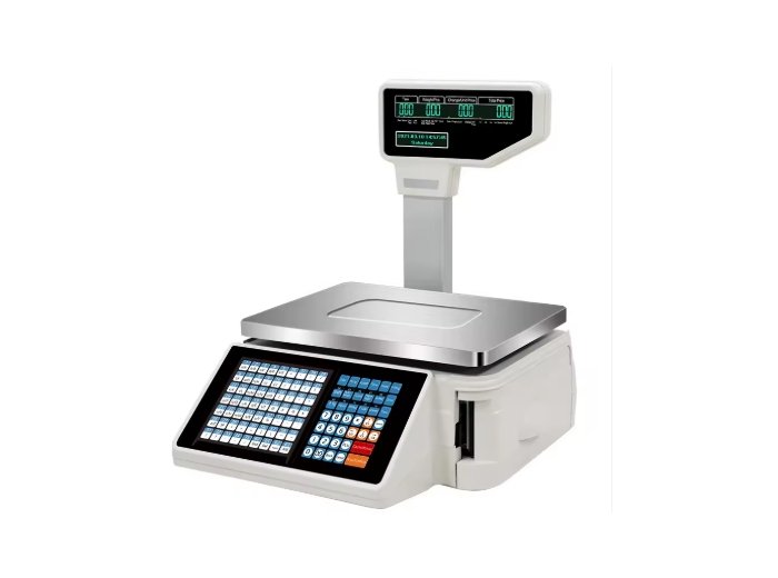 Electronic Retail Cash Register Weighing Barcode Label Printing