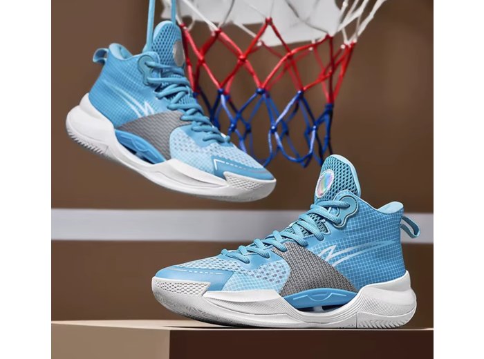 Rubber Soled Basketball Shoes Size 46 Blue