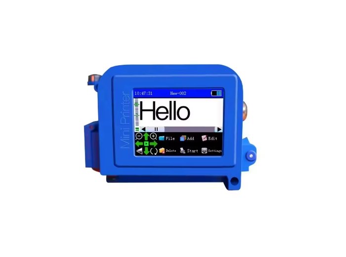 12.7mm Mini Handheld Inkjet Printer (No Ink Included)