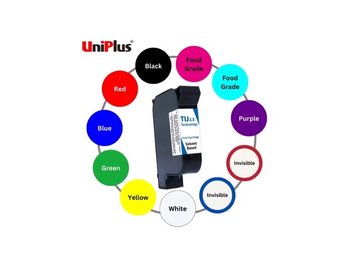 Quick Dry Various Colors Solvent-Based Ink Cartridge for Handheld Printer Machine