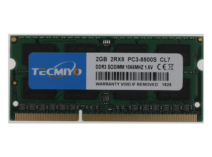 DDR3 2GB 1066MHz SODIMM