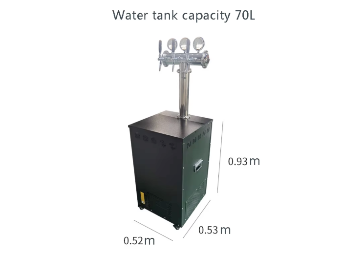 BEW-14 310W 2~4℃ compressor R290 Ice Bank Water-cooling 70L Black