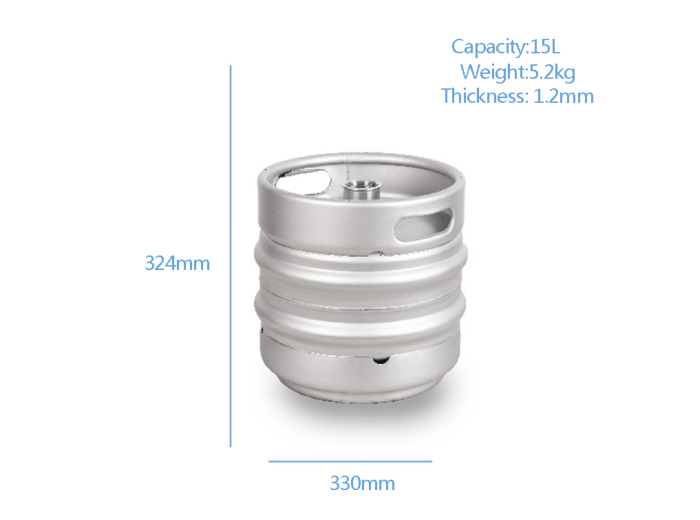 CN-001 CN standard 15L 304 Stainless Steel