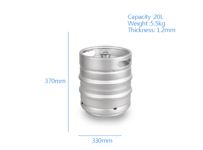 CN-002 CN standard 20L 304 Stainless Steel