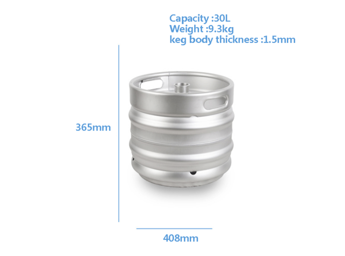 EU-002 EU standard 30L 304 Stainless Steel