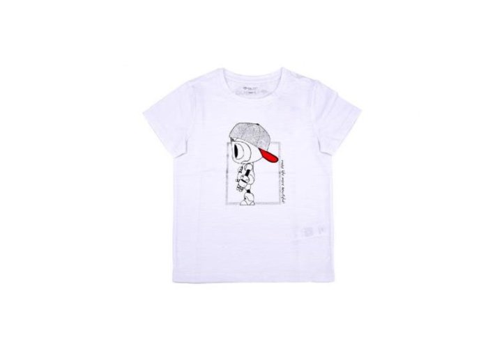 Qiloo Women Short Arm T-Shirt #732432112 White