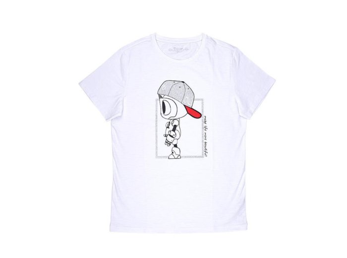 Qiloo Unisex T-Shirt #732612133 White
