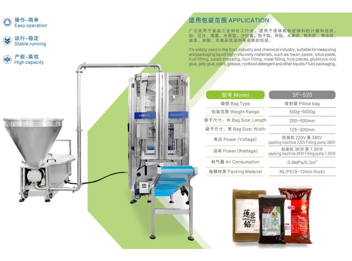 Automatic Paste Packing Machine