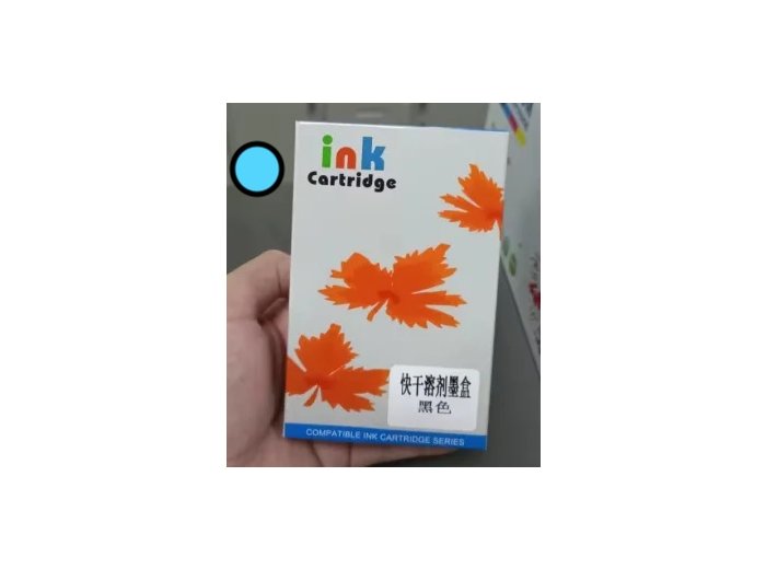 Cyan 12.7mm Color Ink Cartridges for Handheld Inkjet