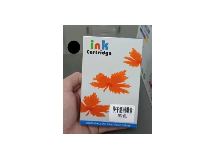 Black 12.7mm Color Ink Cartridges for Handheld Inkjet