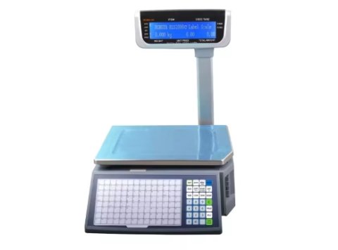Trade Approved 15kg 30kg Weighing Barcode Label Scale