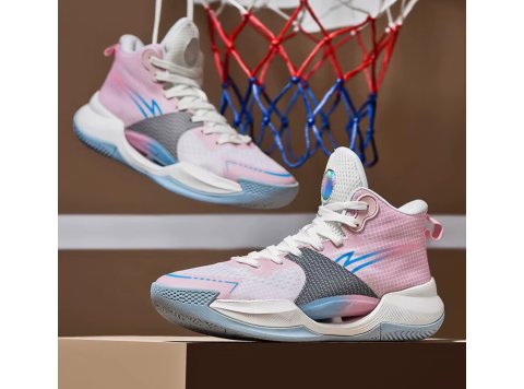 Rubber Soled Basketball Shoes Size 41 Pink