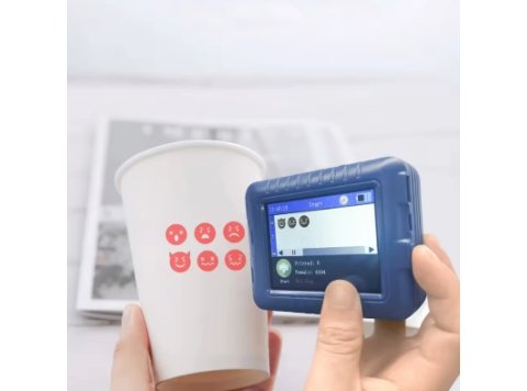 12.7mm Mini Handheld Inkjet Printer (No Ink Included)