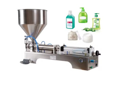 Manual Bottle Desktop Automatic Beverage Liquid Filling Machine