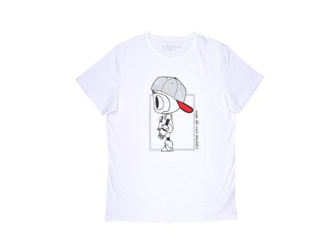 Qiloo Unisex T-Shirt #732612133 White