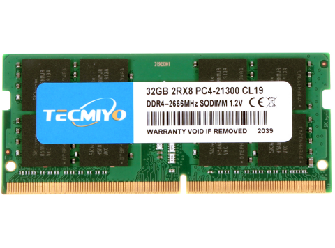 DDR4 32GB 2666MHz SODIMM