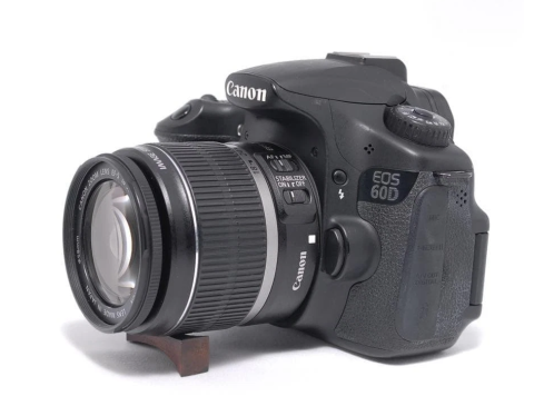 Canon 60d with 18-55mm lens