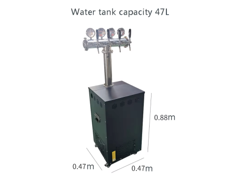 BEW-13 310W 2~4℃ compressor R290 Ice Bank Water-cooling 47L Black