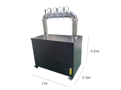 BEW-16 210W 3~8℃ compressor R290 Ice Bank Water-cooling 125L Black