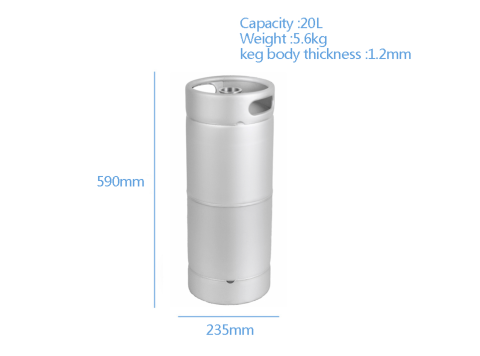 US-002 US standard 20L 304 Stainless Steel