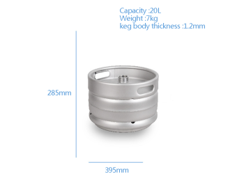 EU-001 EU standard 20L 304 Stainless Steel