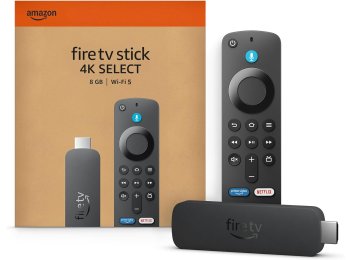 Amazon Fire TV Stick 4K Select (newest model), start streaming in 4K, AI-powered search, and free & live TV