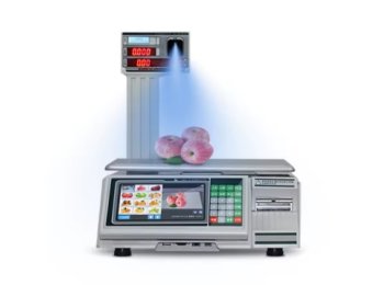 30KG Digital Label Weighing Scales Electronic Weighting Scale with Touch Screen and AI Recognition