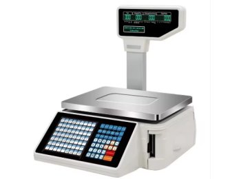Electronic Retail Cash Register Weighing Barcode Label Printing