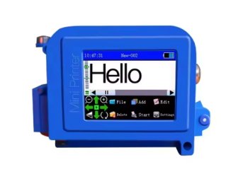 12.7mm Mini Handheld Inkjet Printer (No Ink Included)