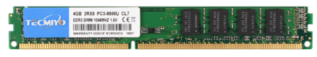 DDR3 4GB 1066MHz DIMM