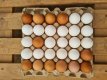 Fresh locally bred brown and white eggs 30pcs