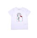 Qiloo Women Short Arm T-Shirt #732432112 White