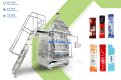 Multi-lane back sealing powder packing machine