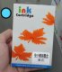 Cyan 12.7mm Color Ink Cartridges for Handheld Inkjet