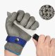 Cut Resistant Gloves Food Grade Stainless Steel Wire Mesh Metal Gloves Knife Cutting Gloves for Kitchen Butche